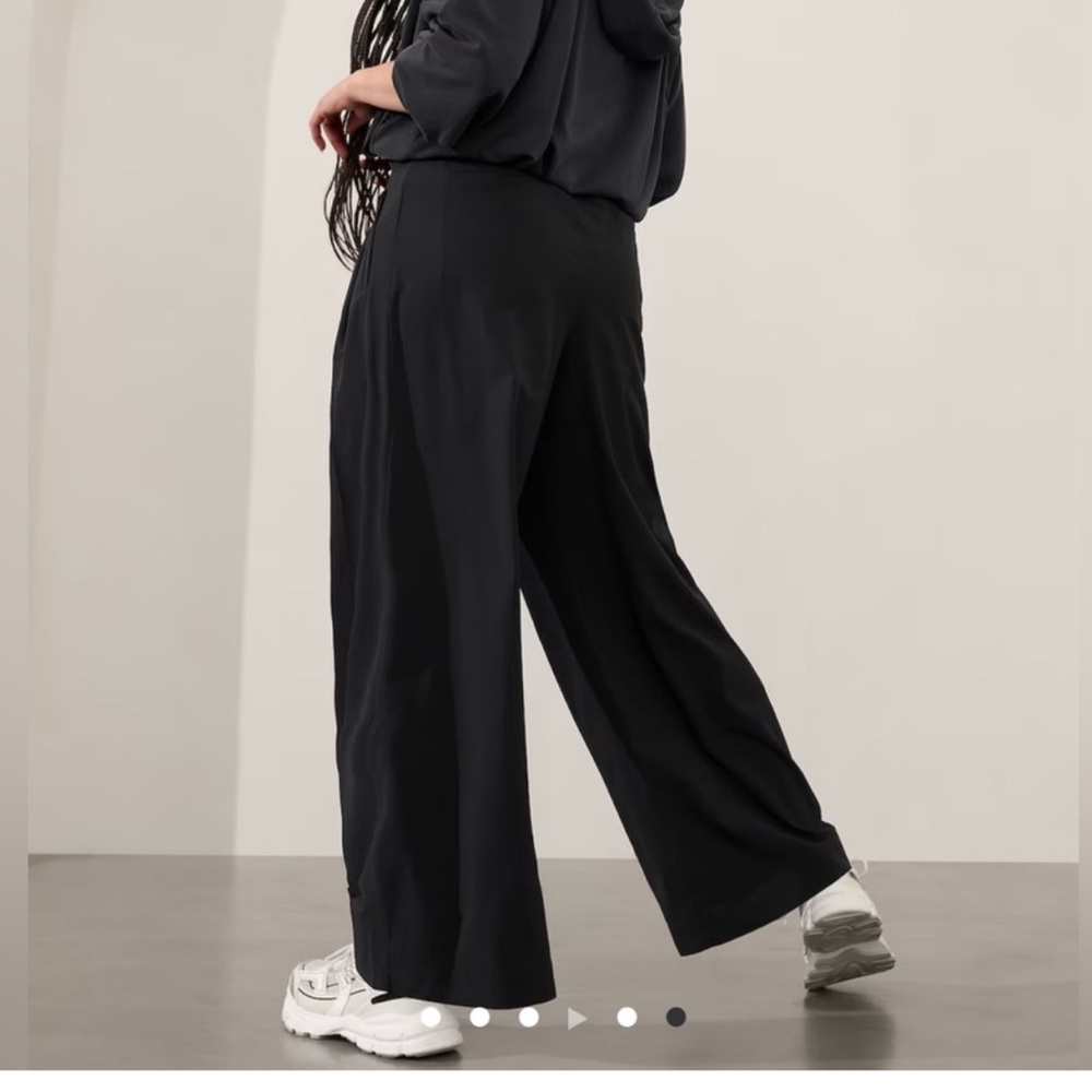 Brooklyn heights high rise wide leg pants